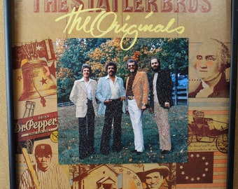 Glittered Record Album - The Statler Bros - The Originals