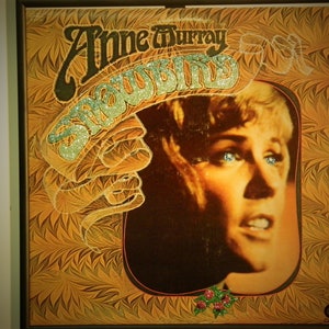 Glittered Record Album - Anne Murray