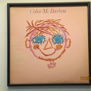 Glittered Record Album - Barbra Streisand - Color Me Barbra