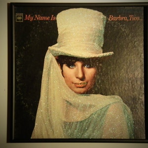 Glittered Record Album - Barbra Streisand - My Name is Barbra Two