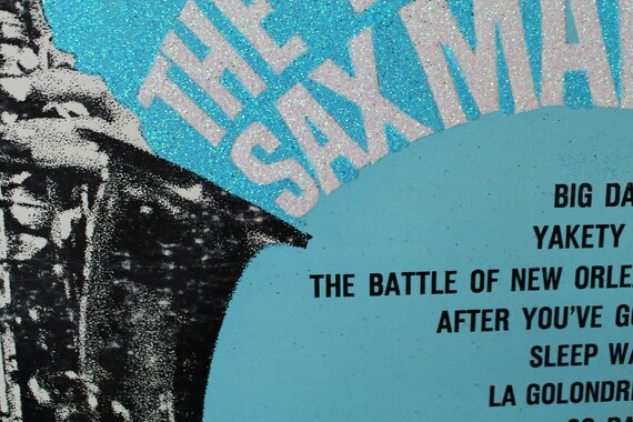 Glittered Record Album - Boots Randolph - the Yakin' Sax Man - Etsy