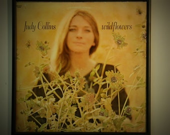 Glittered Record Album - Judy Collins