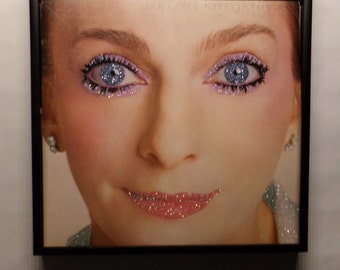 Glittered Record Album - Judy Collins - Running For My Life