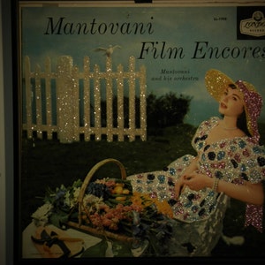 Glittered Record Album - Montovani - Film Encores