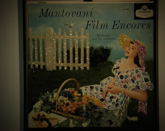 Glittered Record Album - Montovani - Film Encores