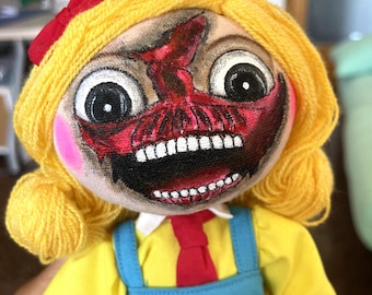 Mortina & Mesto  von Boninga Dolls - Tim Burton - handgefertigte Puppe - Kunstpuppe