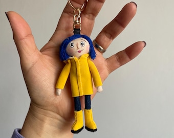 Handmade Keychain of Coraline Doll