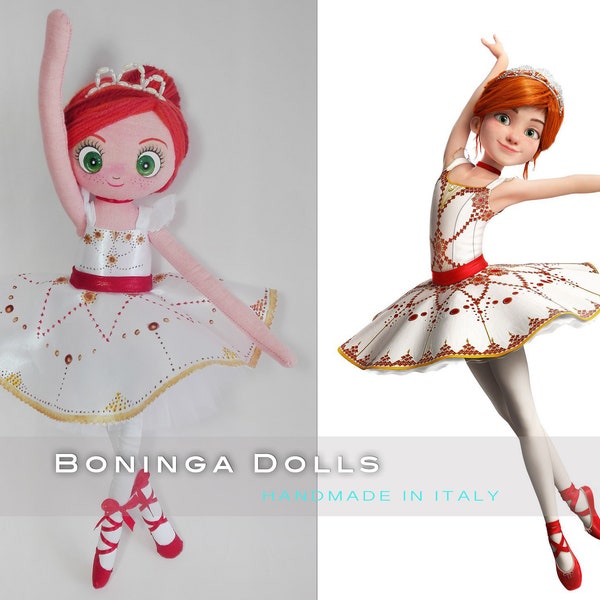 LEAP - Ballerina Fèlicie de Boninga Dolls: Félicie Milliner-Poupée à la main