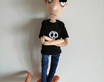 Zerocalcare von Boninga Dolls - Handgemachte Puppe