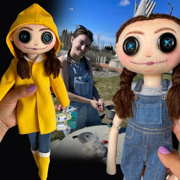 Coraline Doll - A Little Me - Custom doll