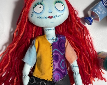 Sally la muñeca de trapo - Pesadilla antes de Navidad (Tim Burton) by Boninga Dolls - muñeca hecha a mano - muñeca ARTISTICA