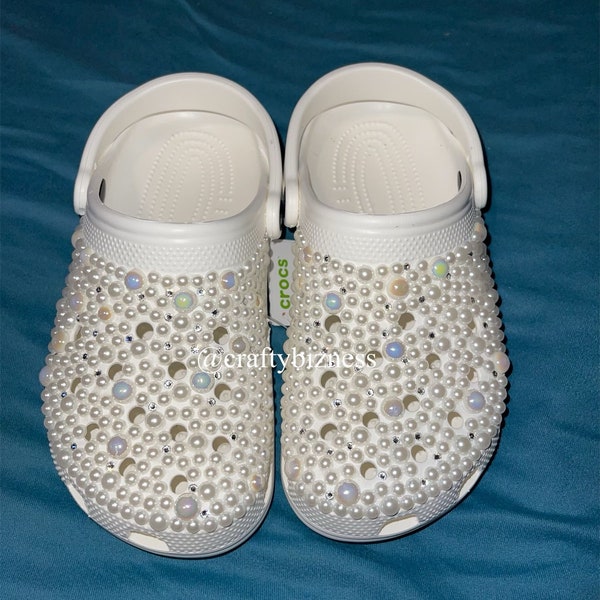 white crocs for wedding