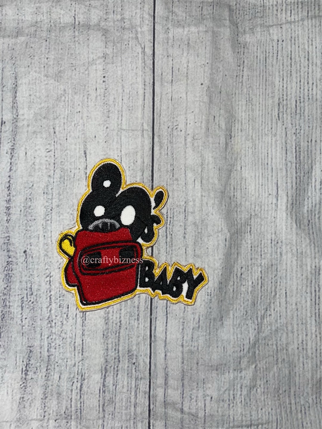 80s Baby Iron on Patch Etsy
