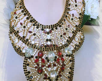 MASSIVE DOMINIQUE Bib Necklace - Incredible!!