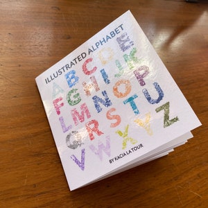 Illustrated Alphabet Book | Alphabet Book | Things that start with book
