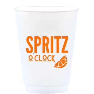 Spritz O’Clock Reusable Frost Flex Cups