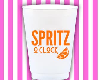Spritz O’Clock Reusable Frost Flex Cups