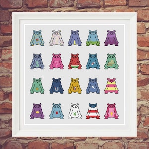 Mabel Sweater PDF Cross Stitch Pattern PART 2