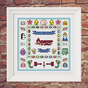 Adventure Time Sampler pdf-kruissteekpatroon