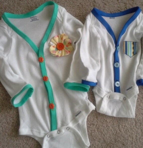 baby boy cardigan onesie