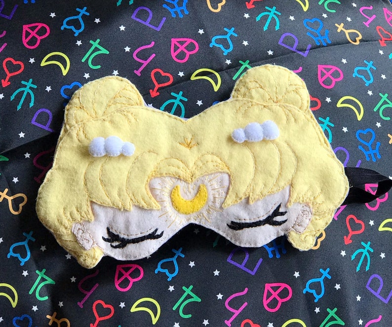 inspired by sailor moon Princess Serenity Sleep Mask