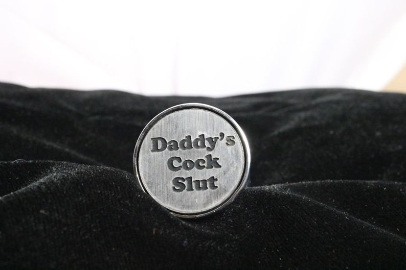 Daddy's Cock Slut Custom Butt Plug SMALL Beginner 7 Plug Etsy