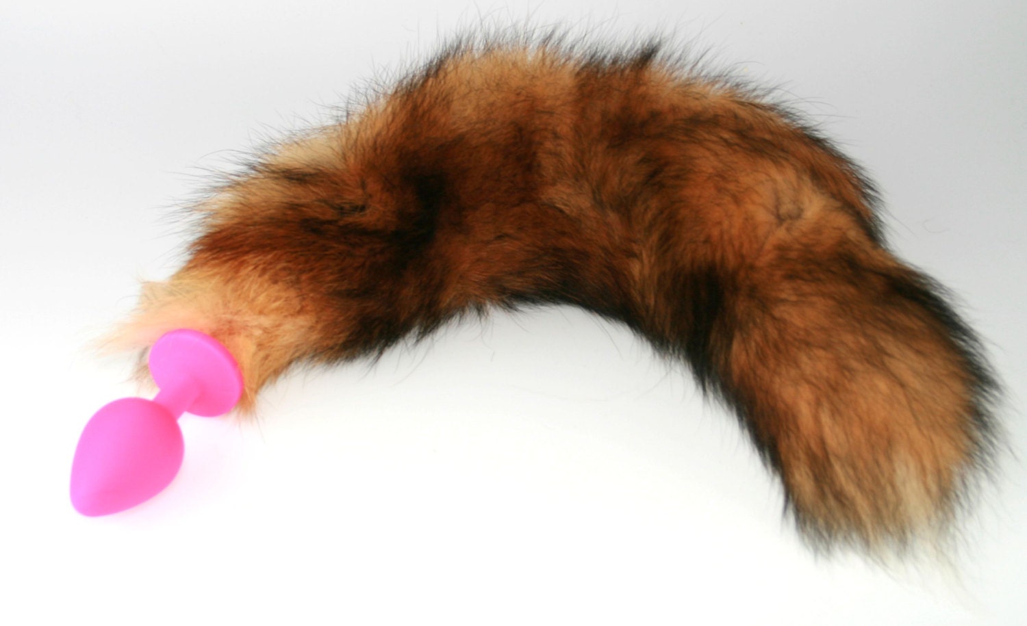 Classic Red Fox Tail Butt Plug Real Fur Metal Or Silicone Etsy