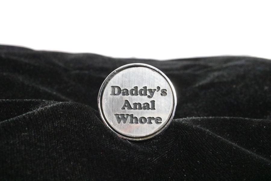 Daddy's Anal Whore Custom Butt Plug SMALL Beginner 7 Plug Etsy