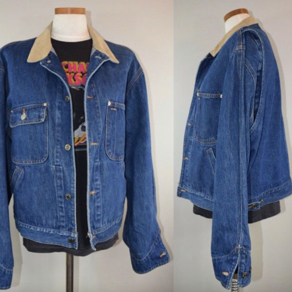 vintage polo denim jacket