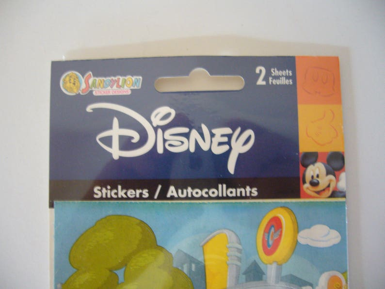 Disney Stickers Lot of 3 Packages of Disney Stickers by Sandylion Sticker Designs