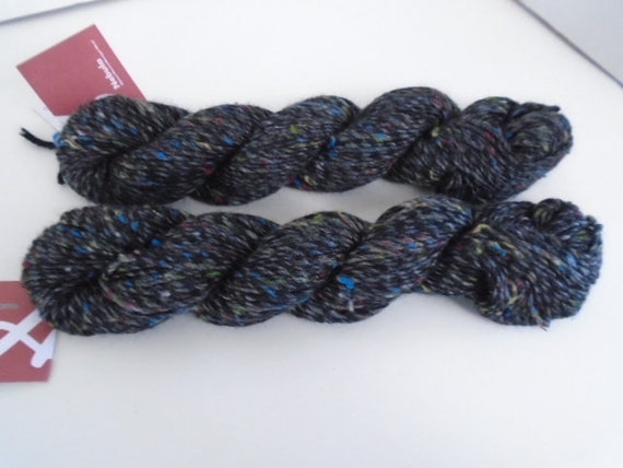 Artesano Nebula Yarn Alpaca Wool Blend Yarn Lot Of 2 Skeins Premium Yarn Slate Gray With Tweed Flecks Of Donegal