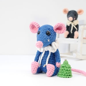 Crochet PATTERN Rat - amigurumi rat - E_N_G_L_I_S_H PDF pattern - crocheted rat