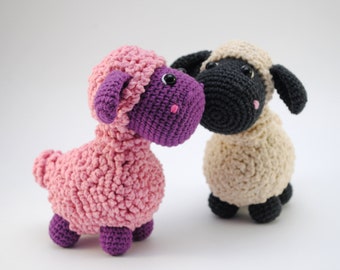 Crochet PATTERN sheep - amigurumi sheep - sheep pdf pattern - crochet sheep pattern