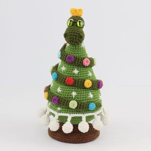 Pattern for Crochet Christmas Tree Snake - Christmas Tree 2025 - Christmas Tree Snake Pattern - Snake Christmas Tree