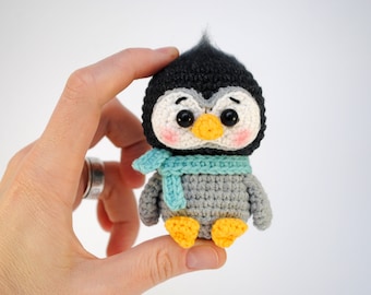 Crochet PATTERN Penguin - amigurumi Penguin - pdf pattern Penguin - crocheted Penguin