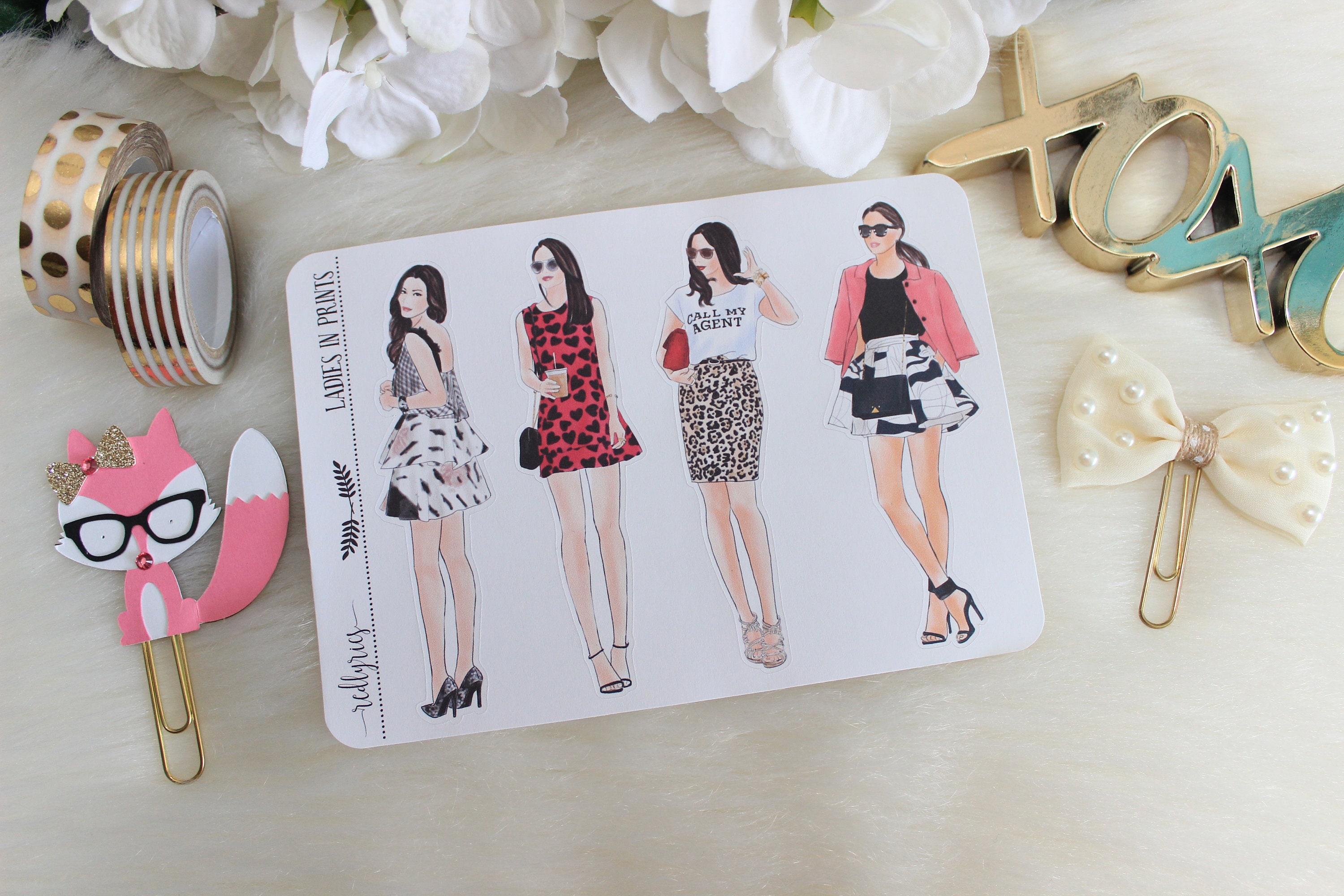 Ladies in Prints, Fashion Girls, Planner Girls