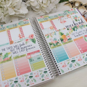 ECLP Aloha Planner Kit, planner stickers, planner accessories