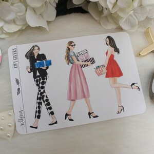 Gift Givers, Fashion Girls, Planner Stickers