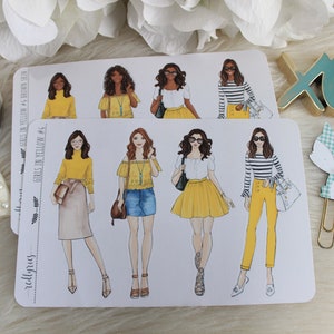 Meninas de Amarelo #4, ESCOLHA SUA OPÇÃO, Fashion Girls