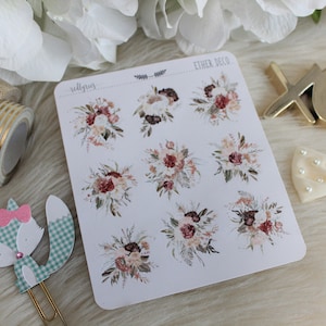 ETHER Deco Stickers, Planner STickers