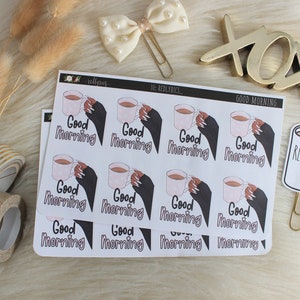 Good Morning Coffee, Fashion Girl, ELIGE TU OPCIÓN, Fashion Stickers, Planner Stickers