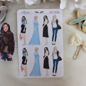 Mini Baby Mama, Fashion Girls, Planner Girls,
