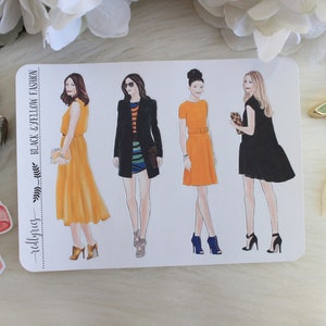 BLACK&YELLOW Fashion, Fashion Girls
