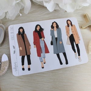 Girls in Coat, Fashion Girls