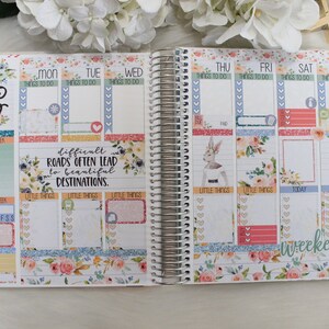 ECLP Cottage Chic, planner stickers, planner kit