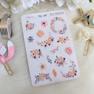 Moonlight, Planner Deco, Planner Stickers,