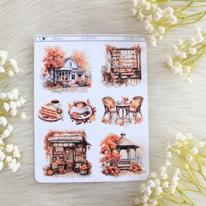 AUTUMN DAYS VOL. 1 , Planner Decoration, Journal Stickers, Planner Stickers, Fashion Stickers