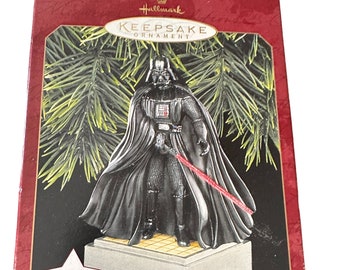 Vintage Christmas Ornament |  Darth Vader | Collectible Gift For Him