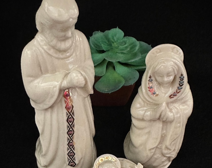 Vintage Lenox Nativity Collection | Christmas Figurines & Holy Family Decor for Holiday Home Decoration