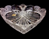 Bleikristall Candy Dish Vintage Lead Crystal Glass German Crystal